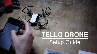 Tello Drone Setup Guide  Connect Tello Drone to Phone [upl. by Fiel]