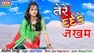 Tere Dard Ke Zakham  Shital Thakor  New Hindi Song  Audio  Ekta Sound [upl. by Yerffeg334]