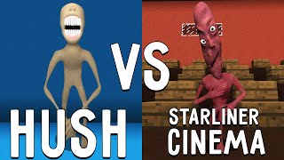 ХАШ ПРОТИВ МОНСТР ИЗ КИНОТЕАТРА В МАЙНКРАФТ STARLINER CINEMA VS HUSH MINECRAFT [upl. by Stag]