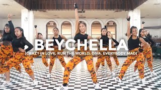 Beyoncé Remix  Crazy In Love Run The World Diva Everybody Mad Dance Video [upl. by Ahsekin]