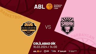 ABL 20232024  CƏLİLABAD BK VS SABAH BK  16032024  15Cİ TUR [upl. by Orion]