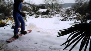 Snowboarding in Escheblach der zweite Versuch [upl. by Auehsoj]