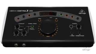 XENYX CONTROL1USB HighEnd Studio Control and Communication Center with USB Interface [upl. by Yelnek]