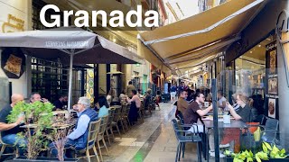 🇪🇸 Paseo por Granada Rincones Gastronómicos 🚶‍♂️ [upl. by Ayotas]