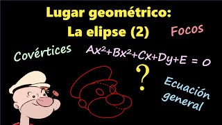 CAP054 Elipse con centro en a b y problemas [upl. by Loftis]