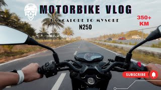 Bangalore to Mysore Ride l 4K  Pulsar N250  Iphone15 [upl. by Durtschi]