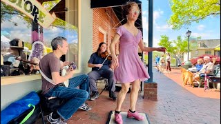 TGIF Waterbound  Miss Moonshine cuts rug with Georgia Jays  Bear on the Square Dahlonega 2023 [upl. by Boys]