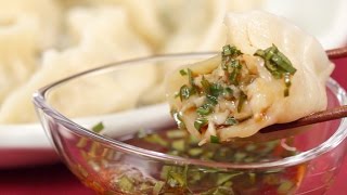 Sui Gyoza Recipe Boiled Shrimp and Pork Dumplings  Jiaozi  Cooking with Dog [upl. by Ahtibat]