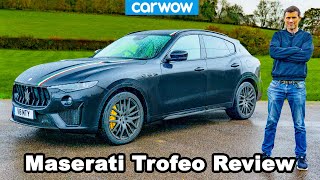 Maserati Levante Trofeo 2021 review  youll be amazed how quick it is to 60mph [upl. by Attenej]