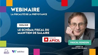 Le schéma fiscal du maintien de salaire [upl. by Grissom]