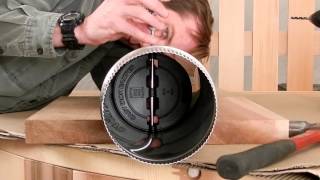 Stove Pipe and Damper Installation [upl. by Wallace620]