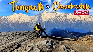 TUNGNATH Temple Uttarakhand  Tungnath Chandrashila Trek  History of Tungnath Temple  2023 [upl. by Anawt330]