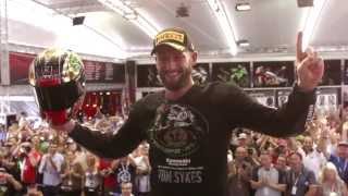 Kawasaki  Tom Sykes World Superbike Champion 2013 [upl. by Balling556]