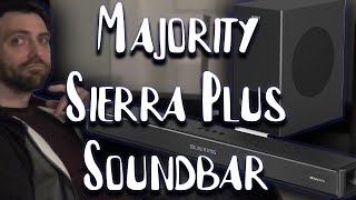 Majority Sierra Plus Dolby Atmos Soundbar  Budget Home Theater Audio [upl. by Matazzoni]