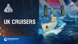 World of Warships Blitz British Cruisers [upl. by Chemush]