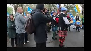 Saor Alba pipes and drums [upl. by Keryt]