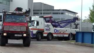 Brooklands Emergency Services Show 2012  Emergency Vehicle Calvacade [upl. by Schweitzer686]