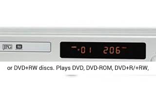 Cyberhome CHDVR1600 DVD Recorder [upl. by Ardnuaet]