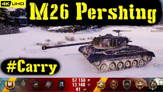 World of Tanks M26 Pershing Replay  11 Kills 42K DMGPatch 161 [upl. by Annala]