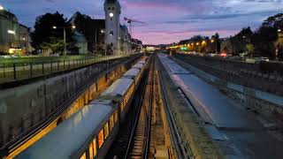 UBahn Wien U4 Braunschweiggasse  Hietzing [upl. by Adalai]