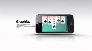 Spider Solitaire Video App Demo by Finger Arts [upl. by Lenrad]