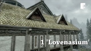 Skyrim Hearthfire Building A House p1 Architect Achievement Guide [upl. by Mccourt]