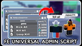 FE  Universal Admin Script Hub  ROBLOX SCRIPTS  Over 500 Admin Features [upl. by Farmer]