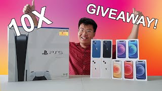 10x PS5 iPhone GIVEAWAY  3 Way To Win  Watch The Whole Video IMPORTANT OPEN WORLDWIDE [upl. by Lemaj876]