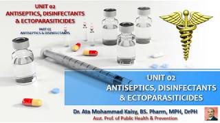 Antiseptics amp Disinfectants  المعقمات والمطهرات [upl. by Koslo]