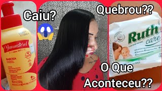 LAVEI O CABELO COM SABÃO DE COCO  CABELO DE HENÊ PODE [upl. by Lanahtan]