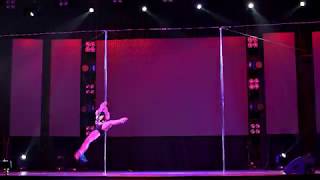 Марія Головіна West Contest Pole International 2018 Lviv [upl. by Airtemak]