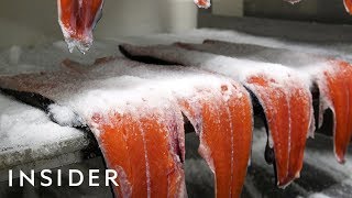 How Smoked Salmon Is Made [upl. by Nadabas615]