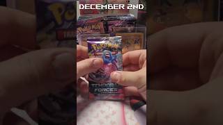 Opening Pokemon boosters Dec 2 Temporal Forces pokemon pokemontcg pokemoncommunity [upl. by Siriso184]