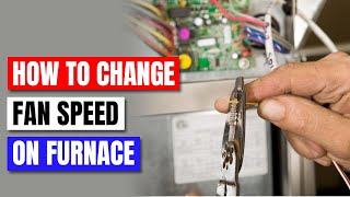 how to change fan speed on a carrier unit how to adjust airflow how to wire low voltage wiring [upl. by Siuqcram]