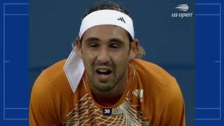 Agassi vs Baghdatis  US OPEN 2006  Super Highlight 3 Best Points [upl. by Yttocs910]