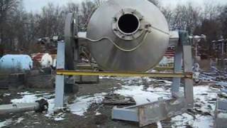 170 cu Ft Hastelloy C2000 Double Cone dryer [upl. by Trillby34]