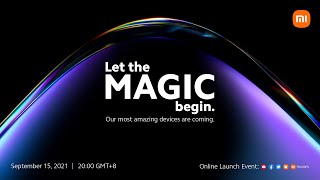 Xiaomi Product Launch September 2021 [upl. by Aicilla]