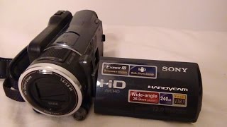 2010 Sony Handycam HDR XR550 Review [upl. by Calli369]