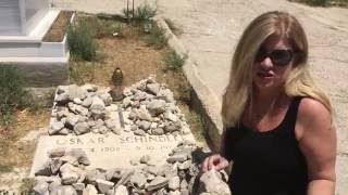 OSKAR SCHINDLERS GRAVE IN JERUSALEM [upl. by Emory]