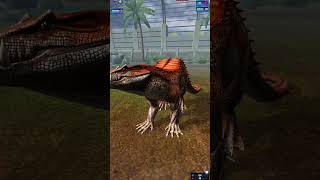 kaprosuchus gen 2  jurassic world the game [upl. by Farnsworth908]