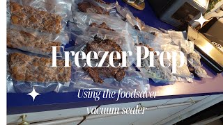 VACUUM SEALER MEAL PREP IDEAS TO SAVE TIME amp MONEY  TIME SAVING MEAL PREP [upl. by Laenaj]