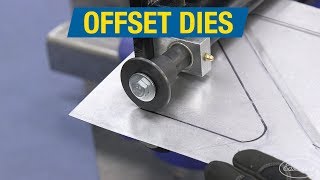 MustHave Bead Roller Accessory  Offset Dies  Replaces an Entire Set Of Flanging Dies [upl. by Suolhcin]