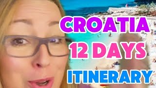 Croatia 12 day itinerary from Zagreb to Dubrovnik [upl. by Nahpos]