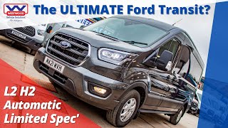 Is This The ULTIMATE 2021 Ford Transit Limited Automatic L2 H2 Insane Spec [upl. by Ive796]