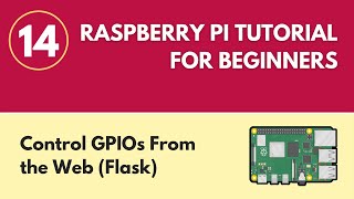 Control GPIOs From the Web Flask  Raspberry Pi Tutorial for Beginners 14 [upl. by Romulus427]