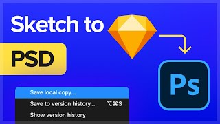 How to Convert a Sketch File to PSD for Free [upl. by Turino]