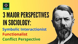 Three Major Perspectives in Sociology Symbolic Interactionist Functionalist and Conflict Perspective [upl. by Nathalia]