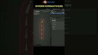 Inverse KinematicsIK in Blender shorts [upl. by Merchant202]