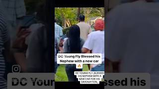 Dc Young Fly Surprises Nephew with Dream Car shorts [upl. by Pitts881]