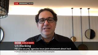 SolarWinds Hack  BBC World News 2020 [upl. by Boylston]